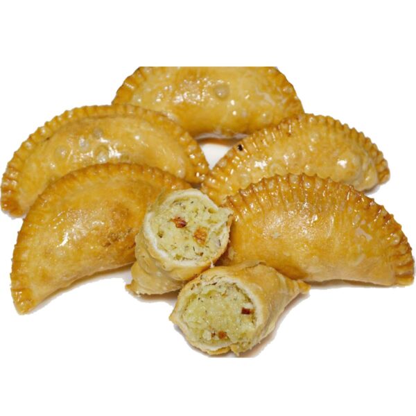 Mawa Gujhiya Dipped in Sugar Syrup | 400 Grams - Image 3