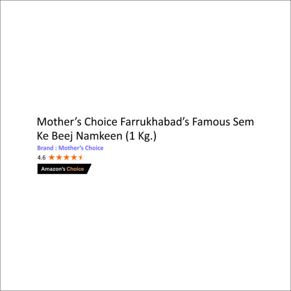 Mother's Choice Farrukhabad's Famous Sem Ke Beej (1 Kg.) - Image 5