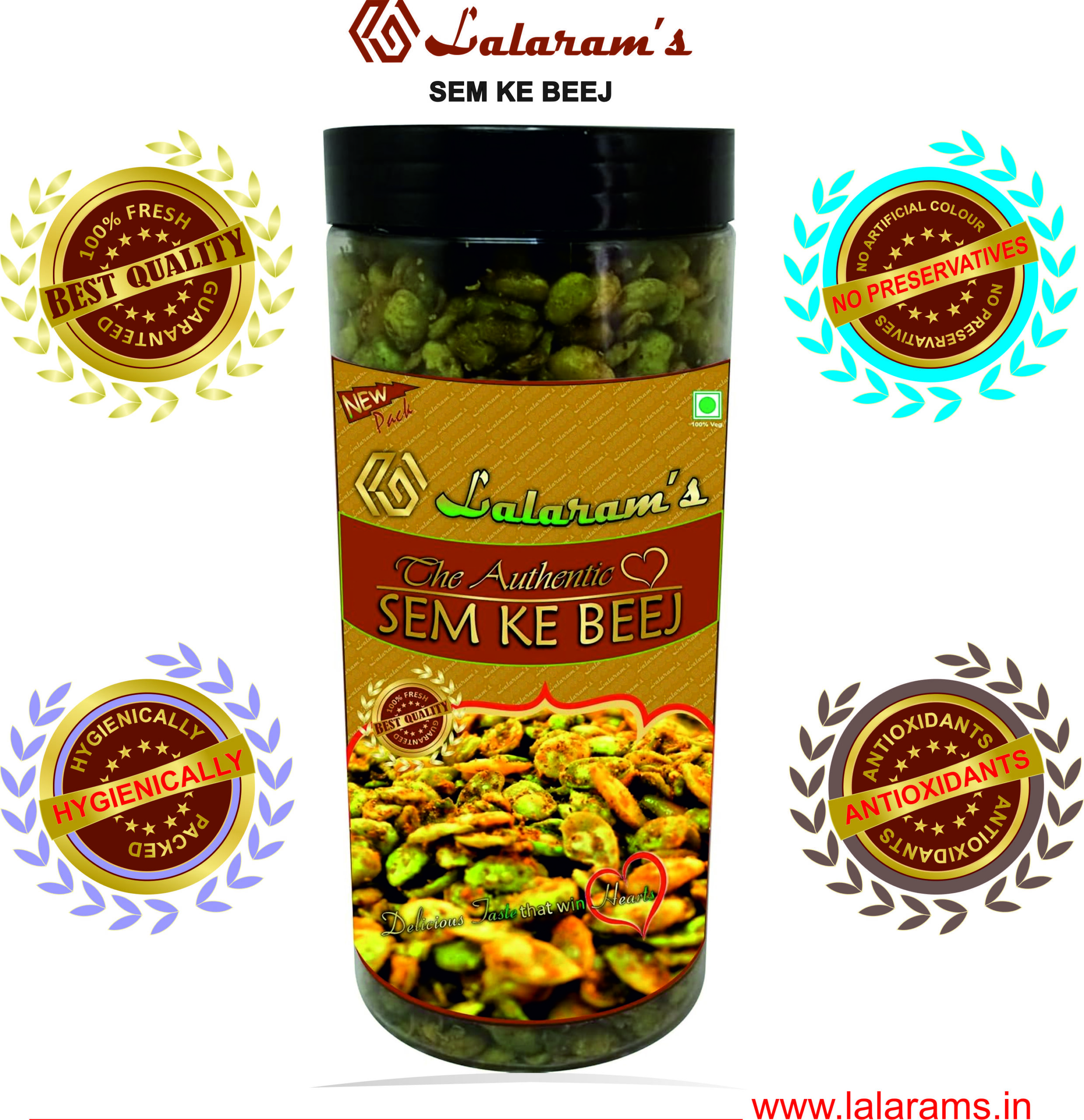 click to see full view ask rufus what are the main ingredients? can it be eaten as a snack? is it vegetarian? ask something else sem ke beej | prepared in farrukhabad | no added preservatives | no added colour | (400 grams) | crunchy namkeen | good for heart health | loved by all age group click to see full view ask rufus what are the main ingredients? can it be eaten as a snack? is it vegetarian? ask something else sem ke beej | prepared in farrukhabad | no added preservatives | no added colour | (400 grams) | crunchy namkeen | good for heart health | loved by all age group